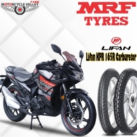 MRF Tubeless tyre for Lifan KPR 165R Carburetor